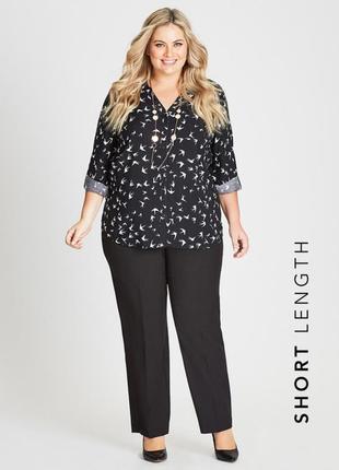 Брендовые брюки luisa cersno евр 42