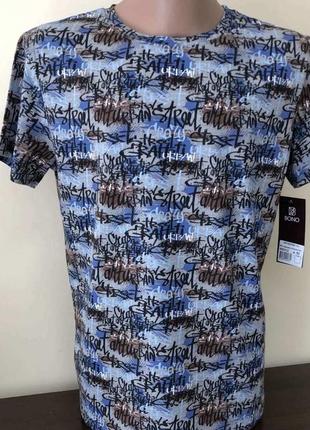 Чоловіча футболка з малюнком граффіті (арт. ф 950312)