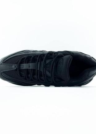 Мужские кроссовки nike air max 95 "black"8 фото
