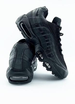 Мужские кроссовки nike air max 95 "black"5 фото