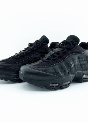 Мужские кроссовки nike air max 95 "black"4 фото