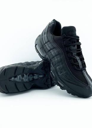 Мужские кроссовки nike air max 95 "black"2 фото