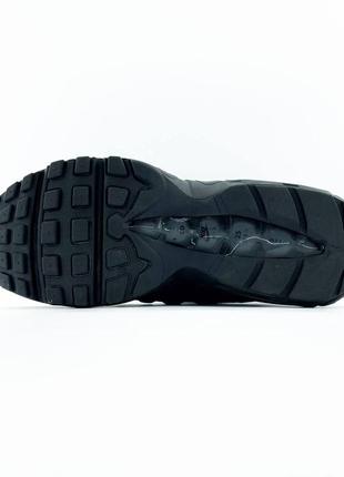 Мужские кроссовки nike air max 95 "black"9 фото