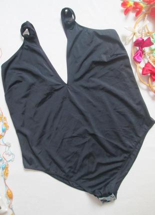 Шикарный черный слитный купальник супер батал asos 💜🍹💜