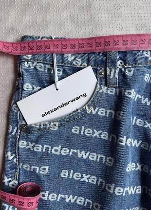 Шорти alexander wang з написами жіночі6 фото