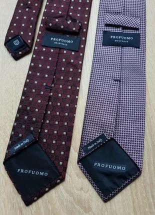 Profuomo - галстук имталия шелковая мужская мужская мужская галстук2 фото