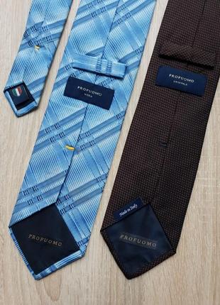 Profuomo - галстук имталия шелковая мужская мужская мужская галстук5 фото