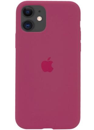 Чохол silicone case full protective (aa) для apple iphone 11 (6.1")