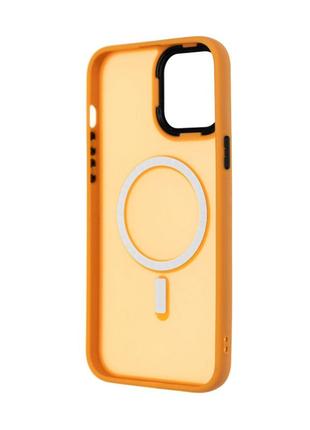 Чохол для смартфона cosmic magnetic color hq for apple iphone 13 pro max orange2 фото
