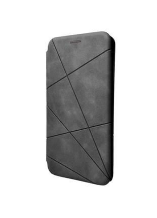 Чохол-книжка для смартфона dekker geometry for tecno pop 5 go (bd1) grey