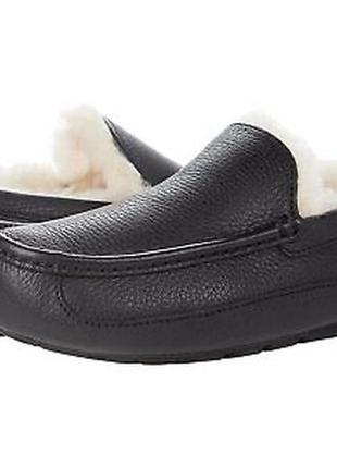Кожаные мокасины на меху  ugg. оригинал