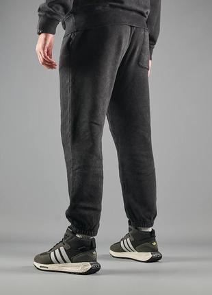 Зимові чоловічі кросівки adidas retropy e5 gray fur6 фото