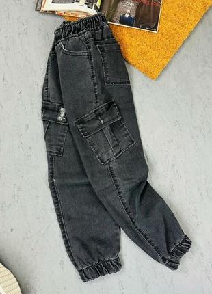 Стильні джинси виробник турція с манжетами гарно та стильна виглядає рекомендую3 фото