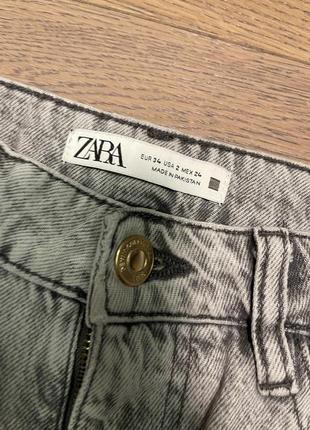 Джинси zara. mom-fit2 фото