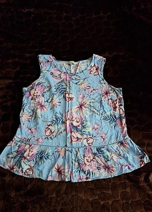 Яркий летний топ, 18 размер