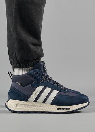 Зимние мужские кроссовки
adidas retropy e5 navy white fur4 фото