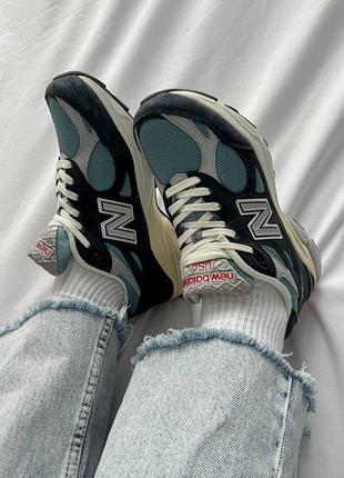 Мужские кроссовки new balance made in Ausa 990te3 blue7 фото