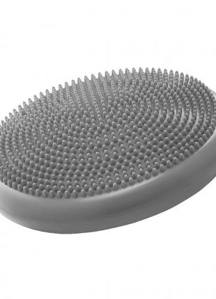 Балансувальна подушка-диск 4fizjo pro+ 33 см (сенсомоторна) масажна 4fj0314 grey6 фото