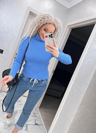 Стильний гольф резинка 5