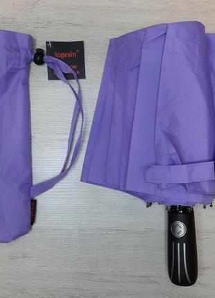 Зонт  на 12 спиц , женский , автомат, сиреневый, антиветер, карбоновые спицы,полиэстер. toprain10 фото