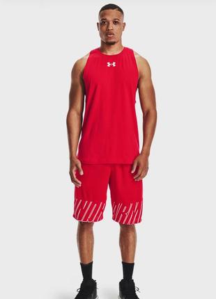 Under armour чоловіча червона майка ua baseline cotton tank3 фото