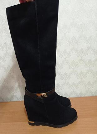 ✨чоботи замшеві утеплені✨