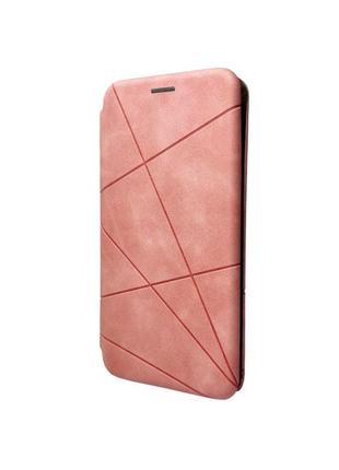 Чохол-книжка для смартфона dekker geometry for poco x5 pro 5g pink