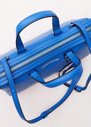 Синя сумка-дафл6 фото