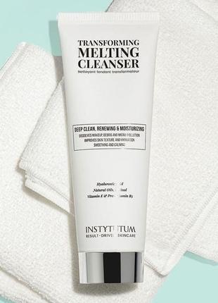 Instytutum transforming melting cleanser гидрофильное масло для глубокой очистки и увлажнения