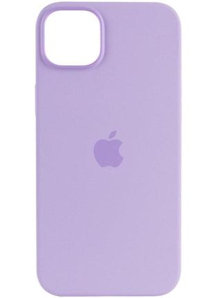 Чохол для смартфона silicone full case aaa magsafe ic for iphone 14 lilac1 фото