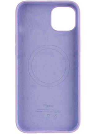 Чохол для смартфона silicone full case aaa magsafe ic for iphone 14 lilac2 фото