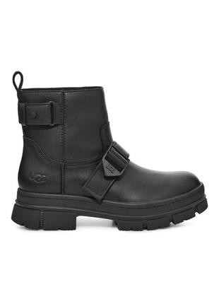 Жіночі шкіряні водонепроникні черевики ugg ashton3 фото