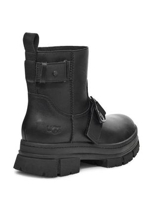 Жіночі шкіряні водонепроникні черевики ugg ashton4 фото