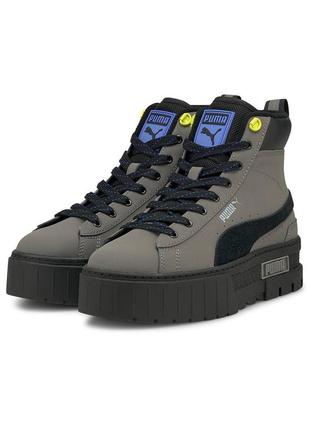 Женские кроссовки кеды puma mayze mid4 фото