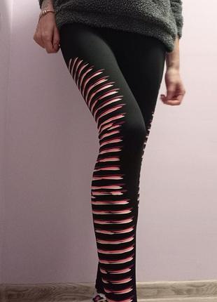 Лосіни h&m. спортивні лосіни. спортивні легінси4 фото