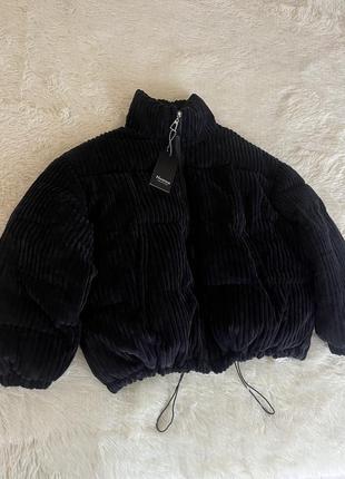 Куртка зимняя пуфер пуффер дутая велюровая биопух бархатная дуток бархат