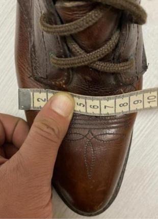 Кожаные ботинки leather appers.размер указан 8 на наш это 429 фото