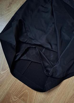 Женская черная юбка карандаш3 фото
