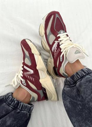 New balance 9060 👕 “washed burgundy” premium7 фото