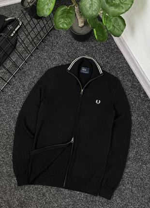 Fred perry чоловіча кофта zip merino wool