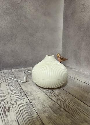 Зволожувач повітря з пташкою та трьома режимами підсвічування