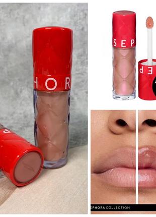 Оригінал sephora outrageous intense lip plumper блиск-плампер для збільшення об'єму губ відтінок 02
