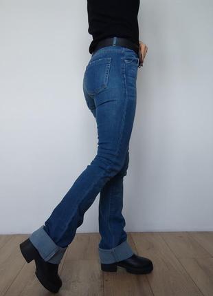 Женские клешни джинсы на высокую девушку, 42-44/ s-м1 фото