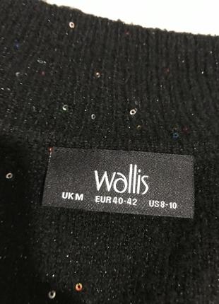 Удлиненный свитер с пайетками wallis4 фото