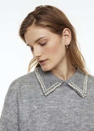 Джемпер с воротником h&amp;m
