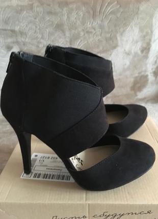 Шикарные новые  туфли-ботильоны от george