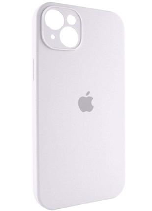 Чохол для смартфона silicone full case aa camera protect for apple iphone 14 8,white2 фото