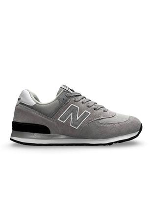 Мужские кроссовки new balance 574 light gray reflective