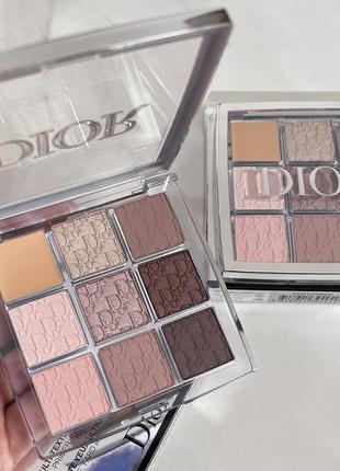 Палетка тіней dior backstage eye palette 001, 002, 003