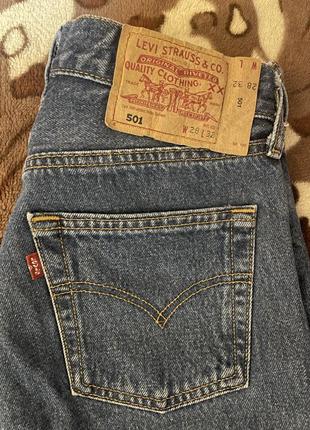 Джинси levi’s оригінал 501 модель w28